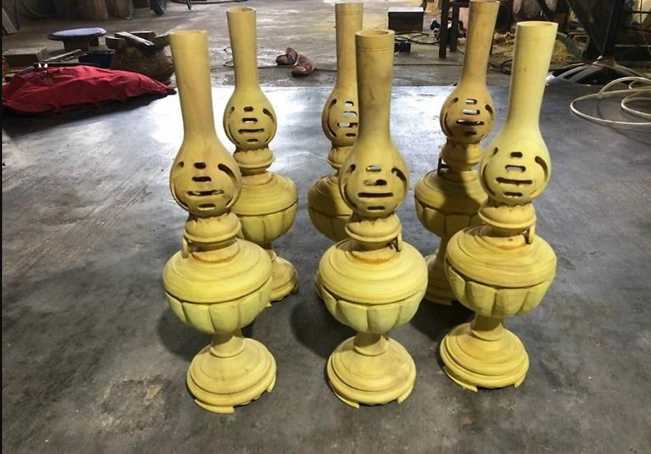 Các kích thước bàn thờ phù hợp với đèn